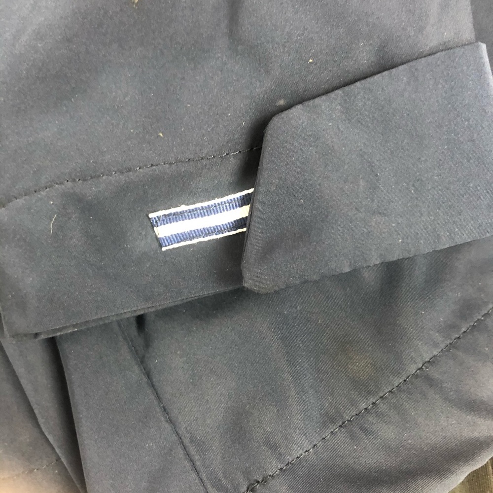 Adolfo Dominguez Zip Front Jacket Navy US 38 EU 48 - Picture 9 of 16